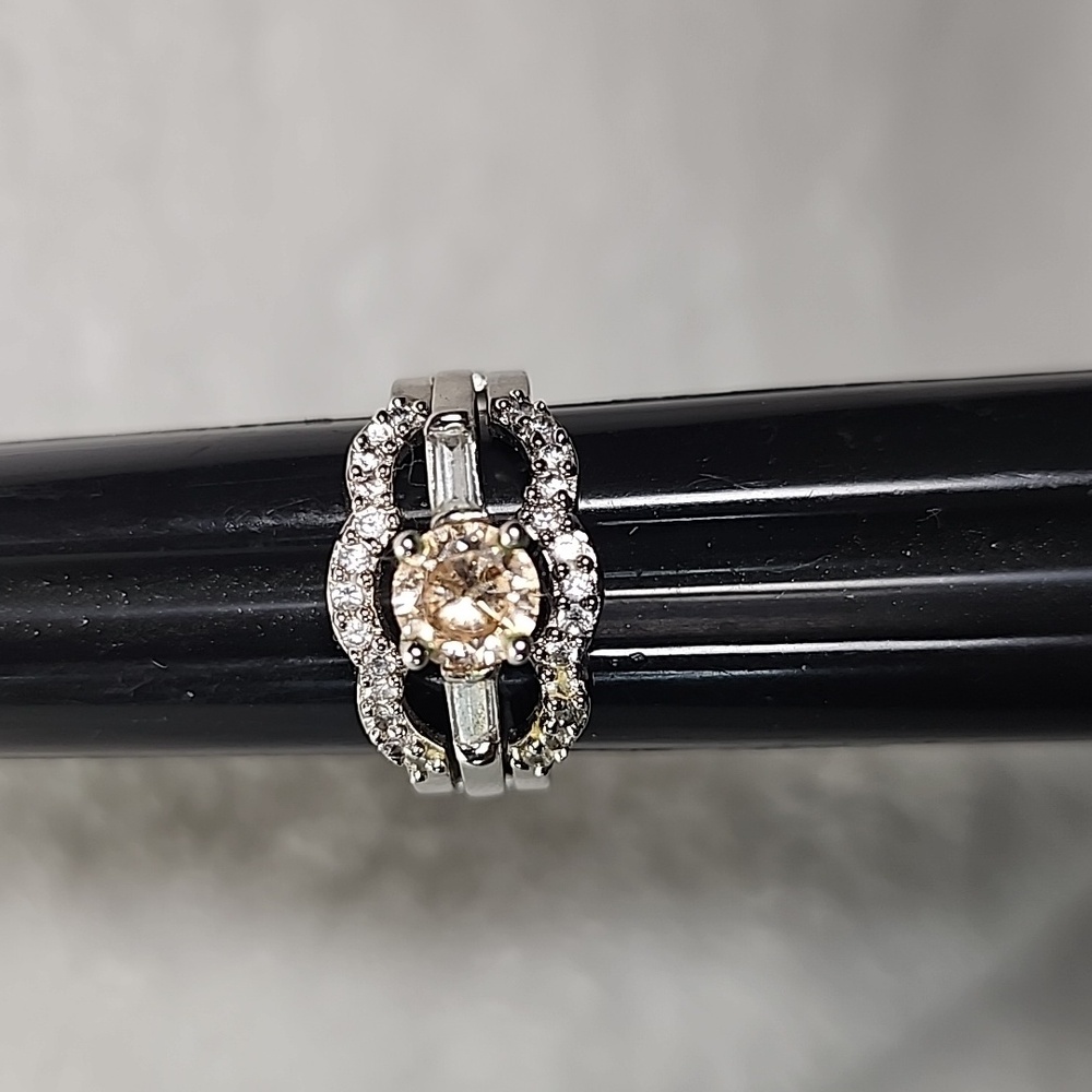 3 Silver Rings And Ring Jacket Set 6/6.2 - Picture 3 of 6